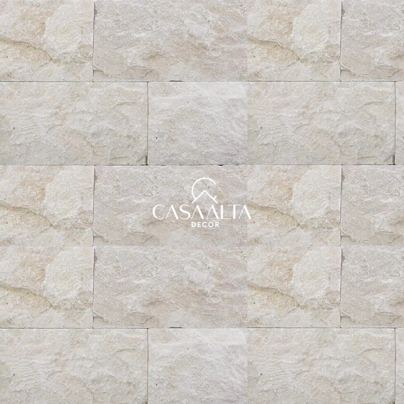 TRAVERTINO - ROCKFACE <br> 20cm x free ou free 20 <br> (valor por m²)