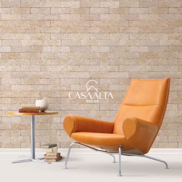 TRAVERTINO - ANTICATO LIGHT (TIJOLINHO) - 7,5cm x 20,3cm - 08
